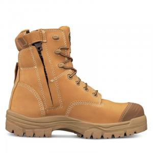 Oliver 45 632z 150mm Wheat Zip Sided Boot Non Metallic-405-227